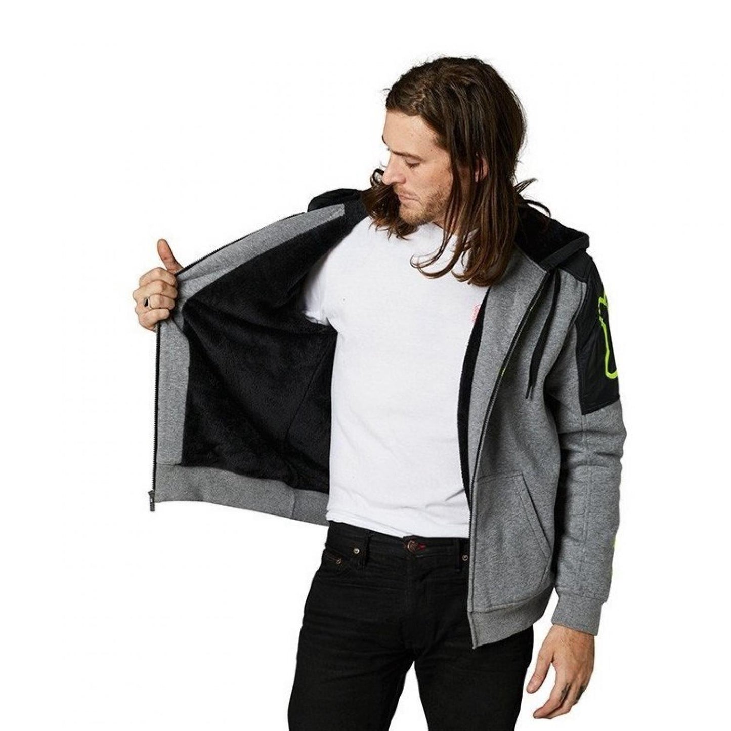 Fox Paydirt Sasquatch Fleece Zip-up