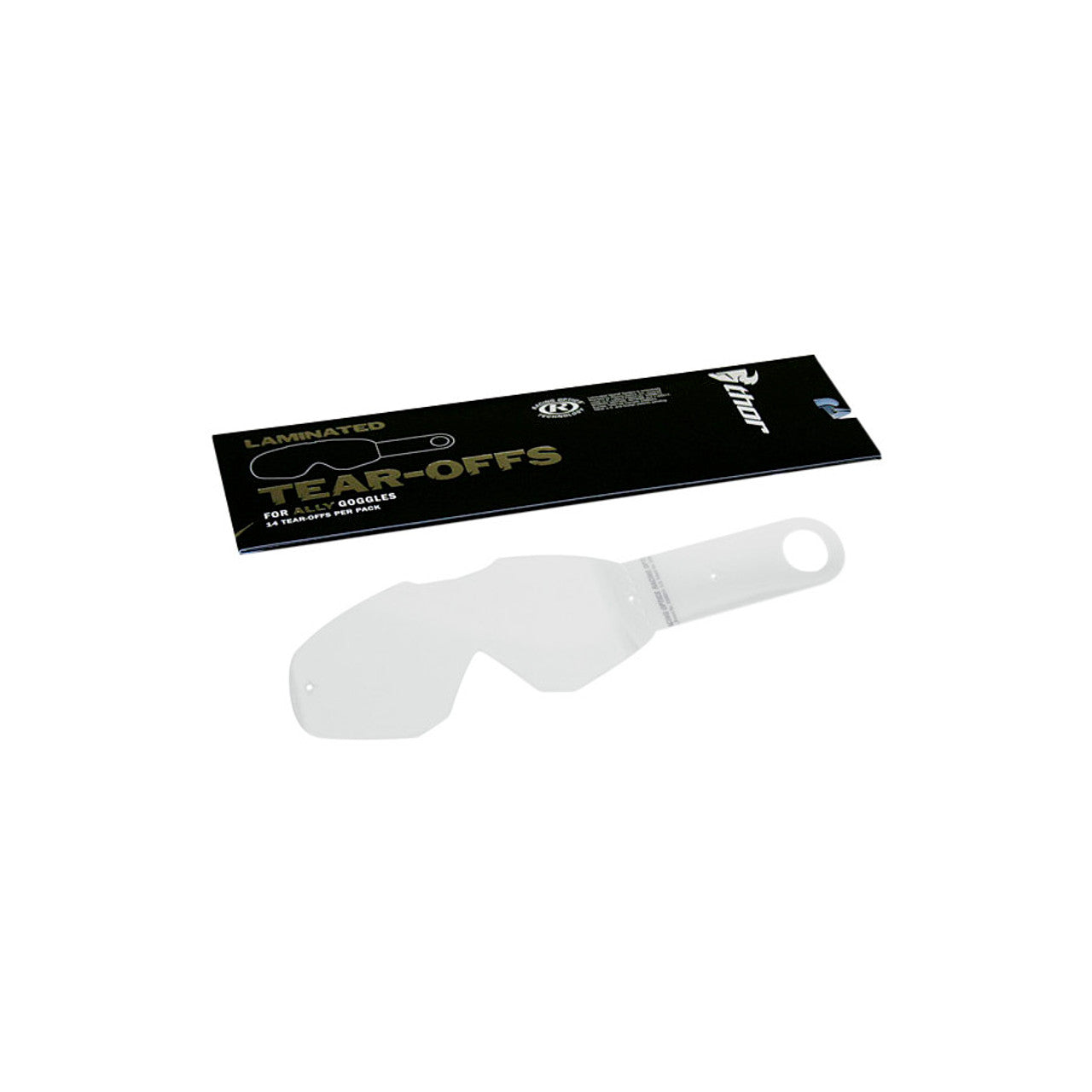 Thor Ally Goggle Clear Tear Offs